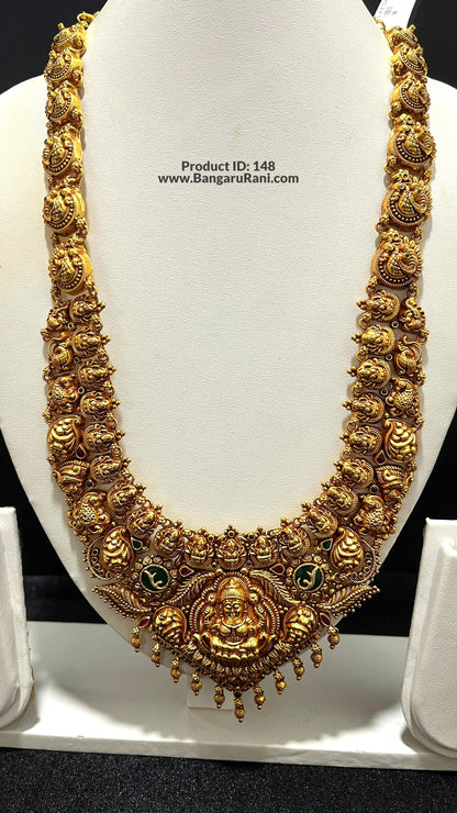 Saravana Jewellers 70.3gms SILVER HARAMS 916 Nakshi