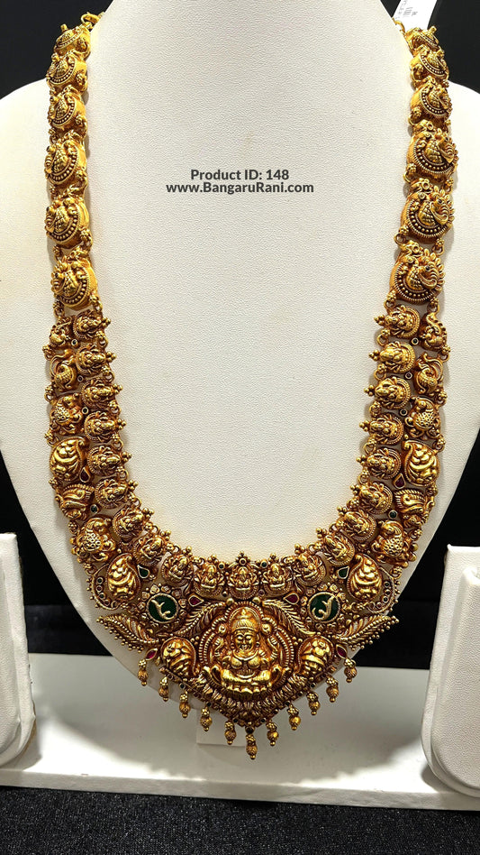 Saravana Jewellers 70.3gms SILVER HARAMS 916 Nakshi