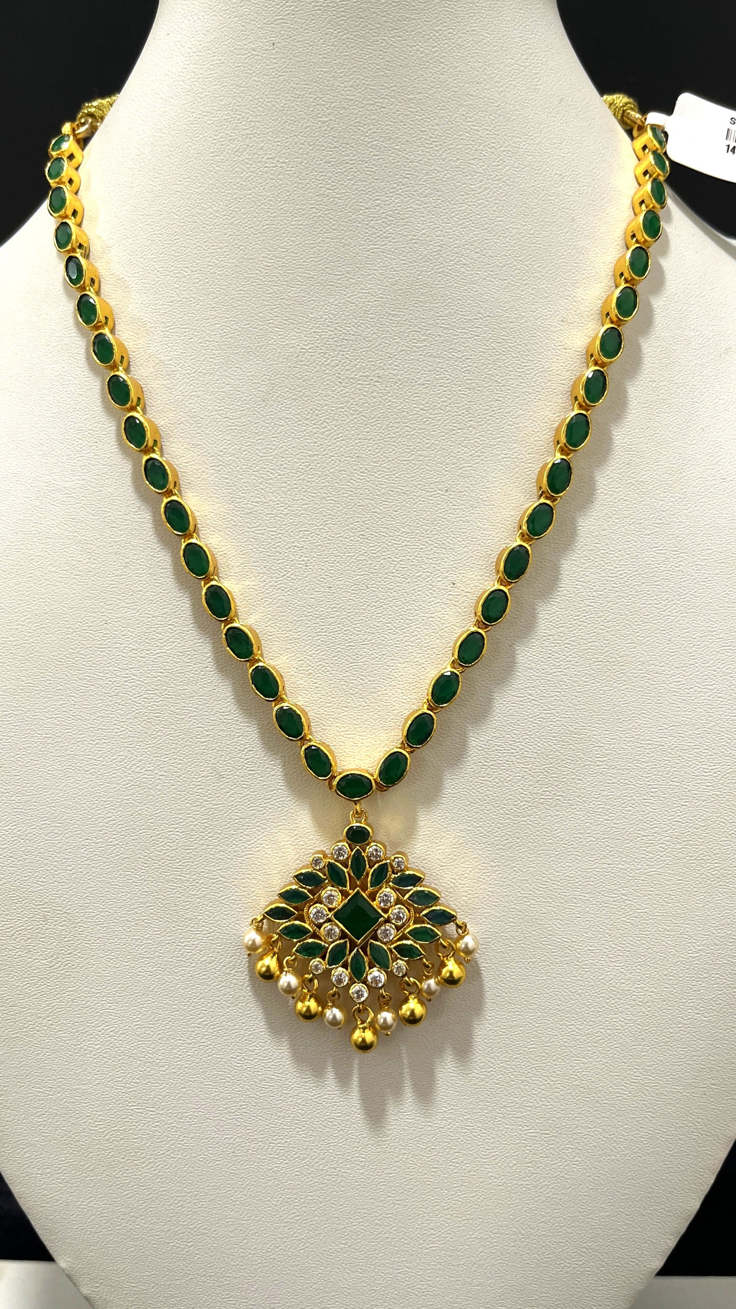 Saravana Jewellers 31.9gms SILVER NECKLACE 916 Nakshi