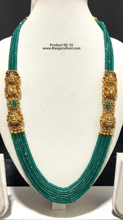 Saravana Jewellers 26.4gms SILVER HARAMS 916 Nakshi