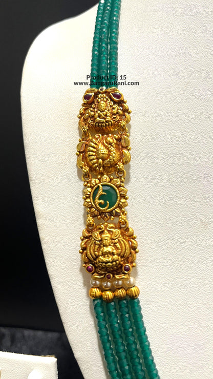 Saravana Jewellers 26.4gms SILVER HARAMS 916 Nakshi