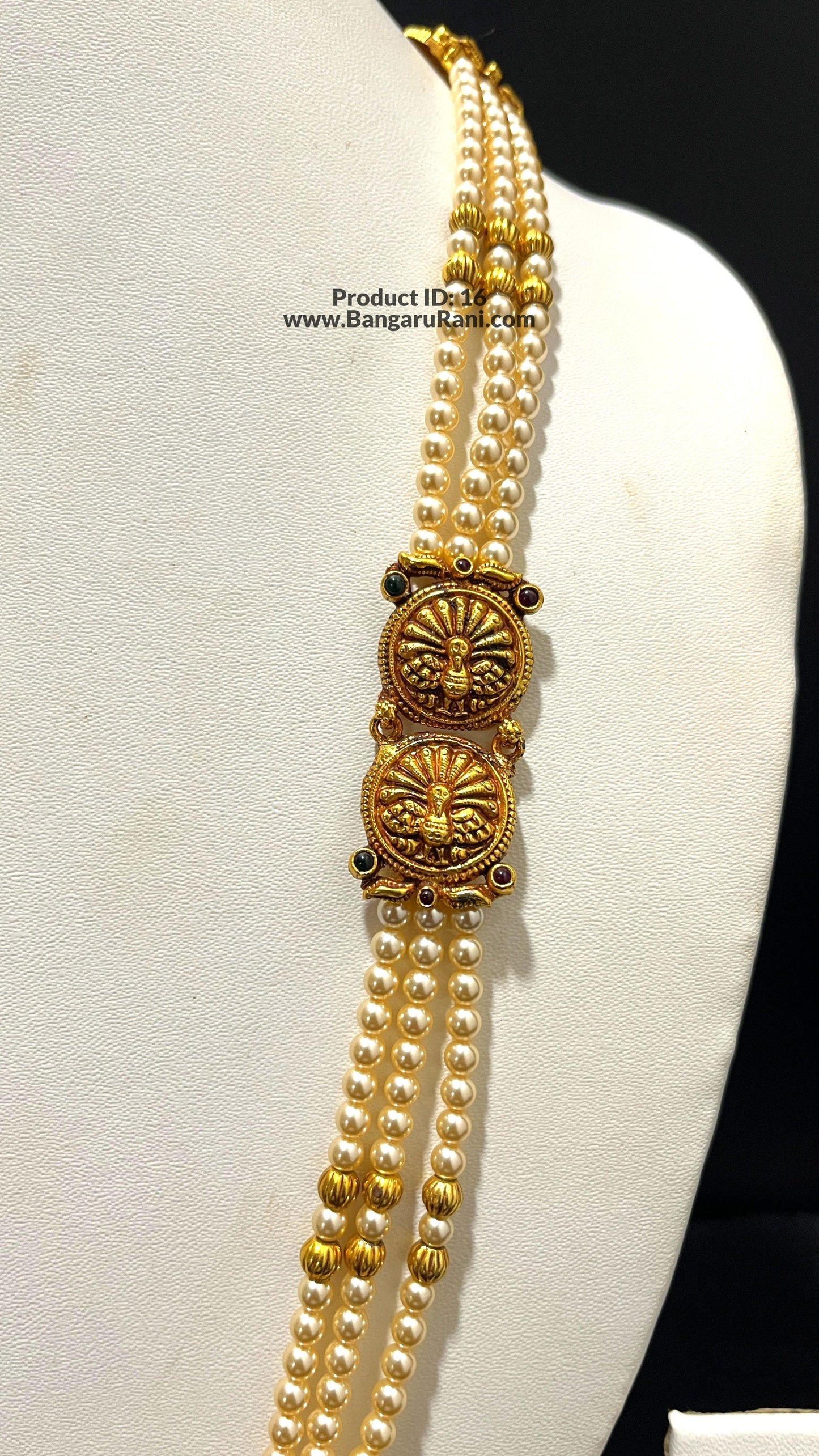 Saravana Jewellers 50.5gms SILVER HARAMS 916 Nakshi