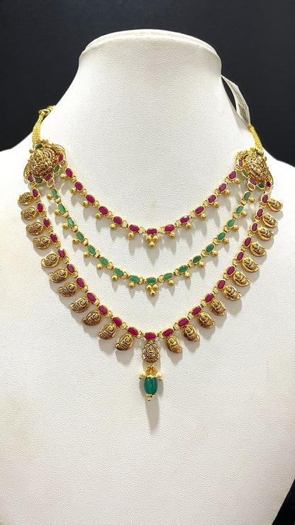 Saravana Jewellers 19.196gms NECKLACE 22K Yellow Gold