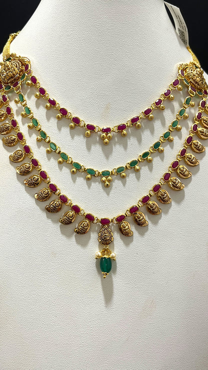 Saravana Jewellers 19.196gms NECKLACE 22K Yellow Gold