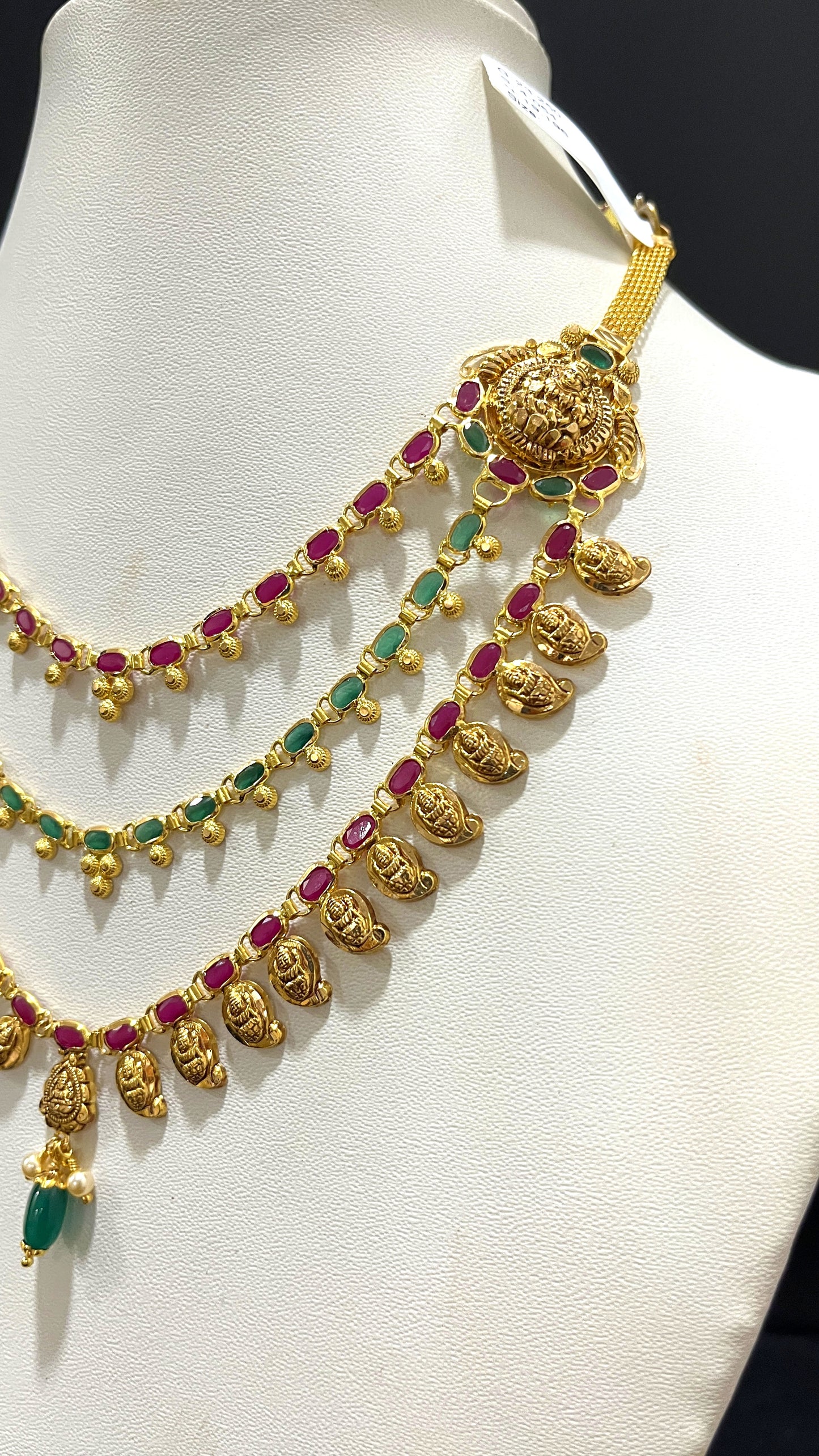 Saravana Jewellers 19.196gms NECKLACE 22K Yellow Gold