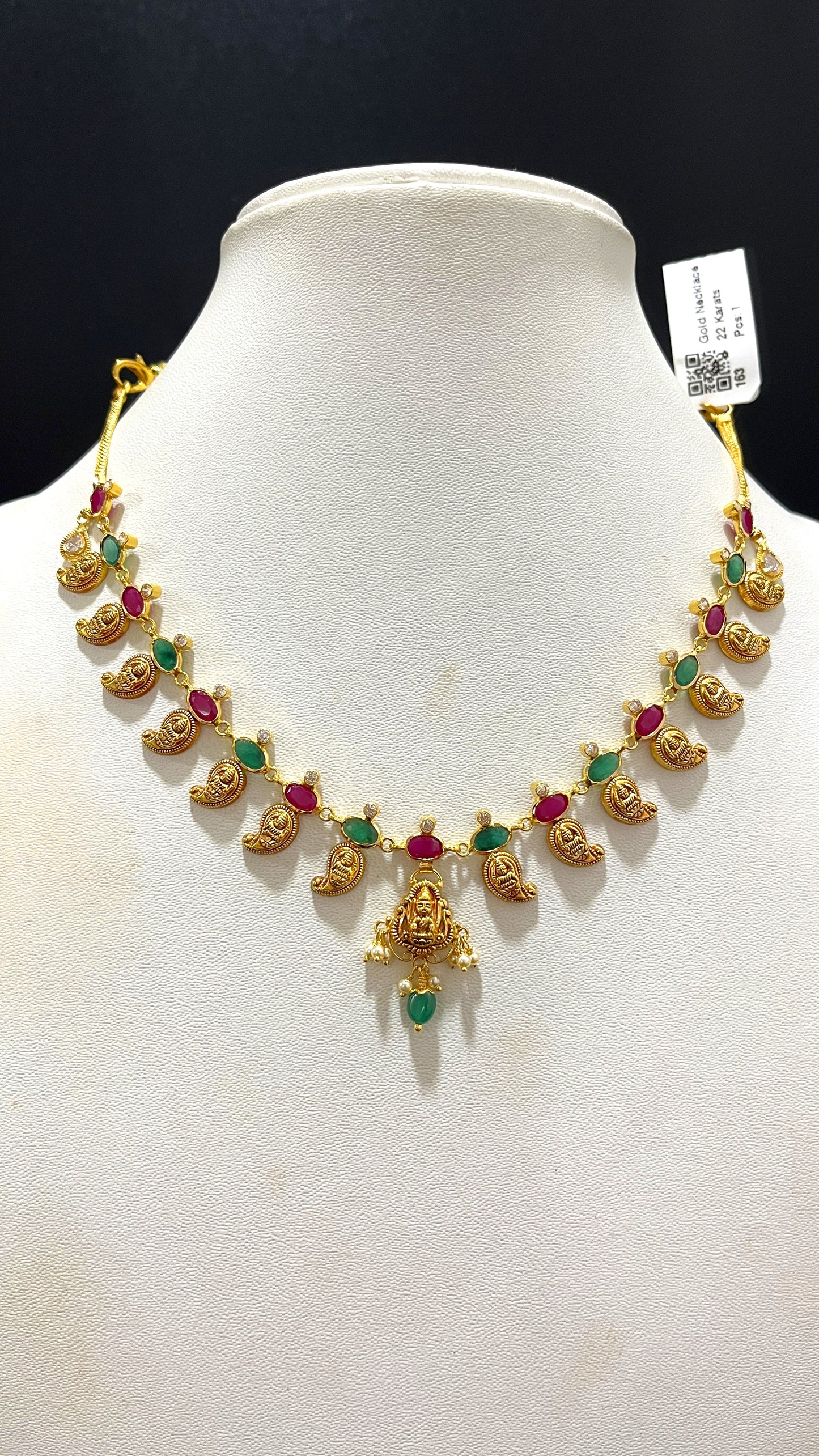 Saravana Jewellers 8.978gms NECKLACE 22K Yellow Gold