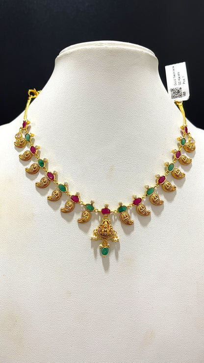 Saravana Jewellers 8.978gms NECKLACE 22K Yellow Gold