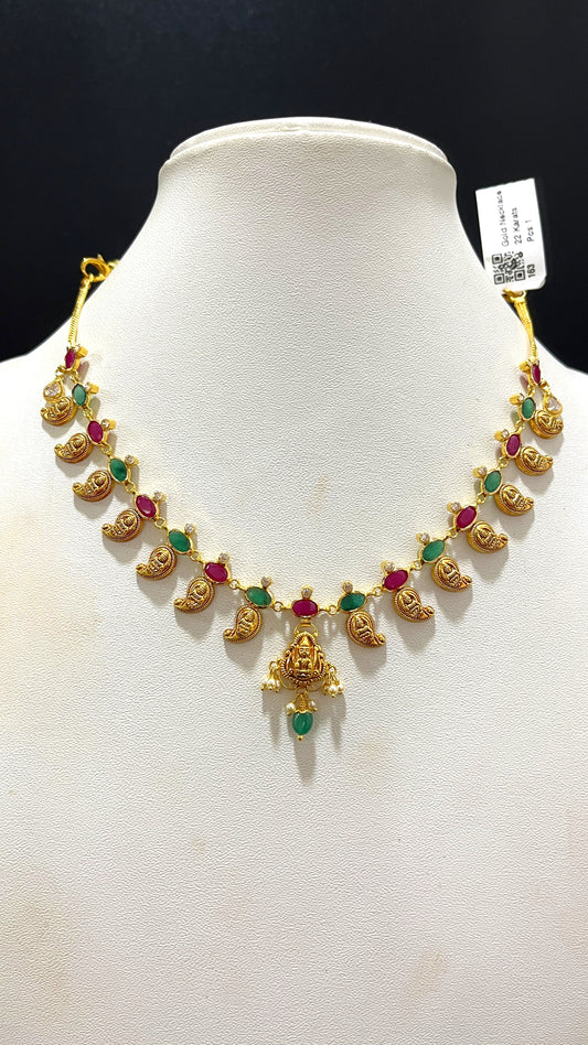 Saravana Jewellers 8.978gms NECKLACE 22K Yellow Gold