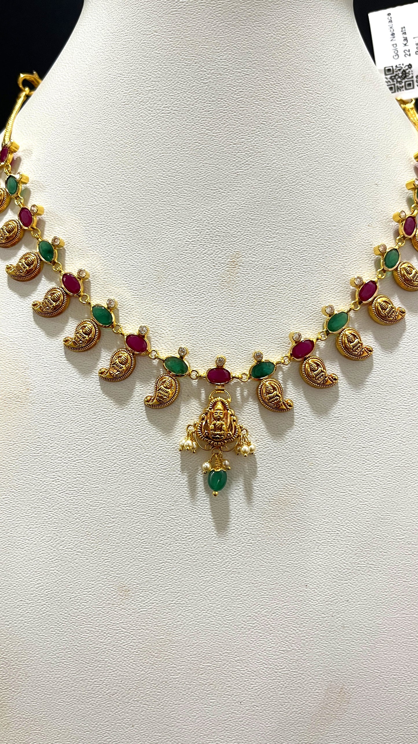 Saravana Jewellers 8.978gms NECKLACE 22K Yellow Gold