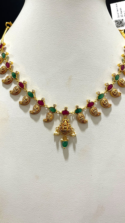 Saravana Jewellers 8.978gms NECKLACE 22K Yellow Gold