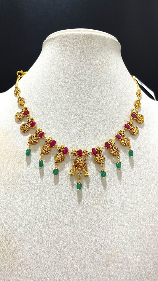 Saravana Jewellers 9.554gms NECKLACE 22K Yellow Gold
