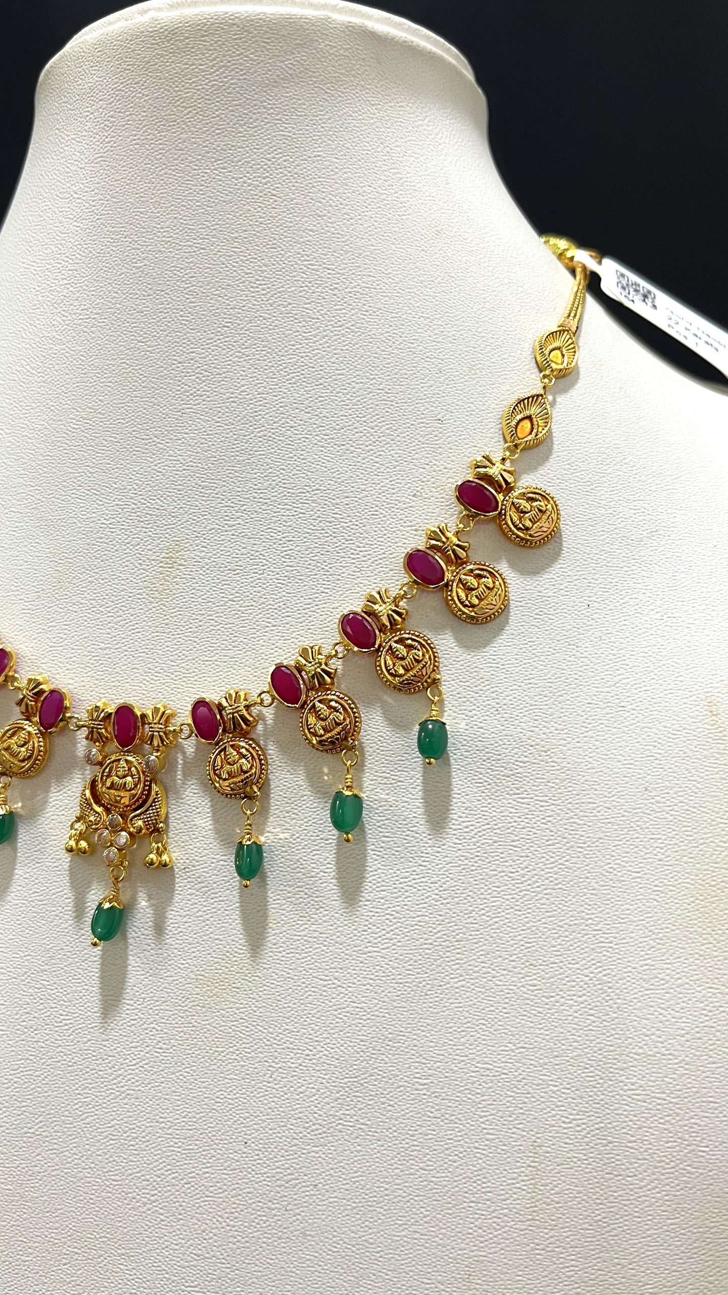 Saravana Jewellers 9.554gms NECKLACE 22K Yellow Gold