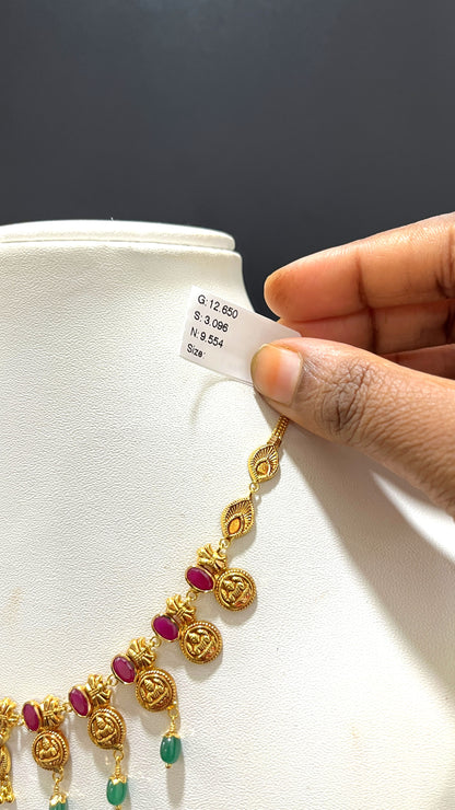 Saravana Jewellers 9.554gms NECKLACE 22K Yellow Gold