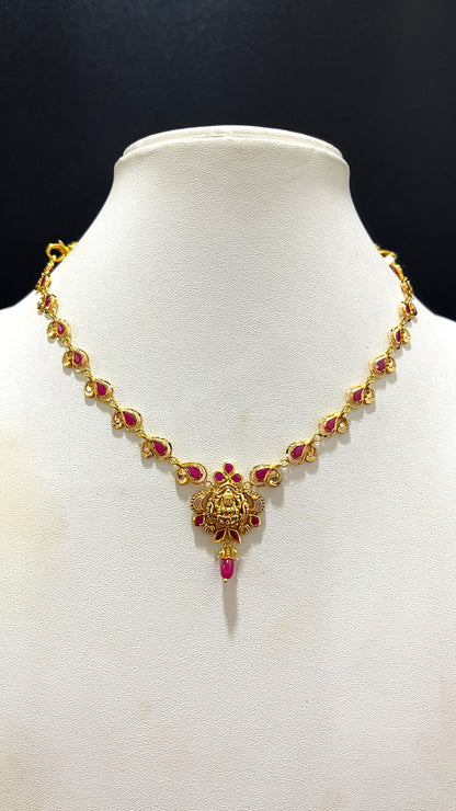 Saravana Jewellers 7.022gms NECKLACE 22K Yellow Gold