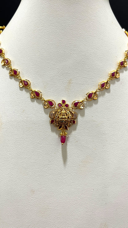 Saravana Jewellers 7.022gms NECKLACE 22K Yellow Gold