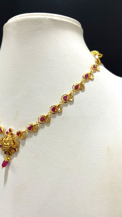 Saravana Jewellers 7.022gms NECKLACE 22K Yellow Gold