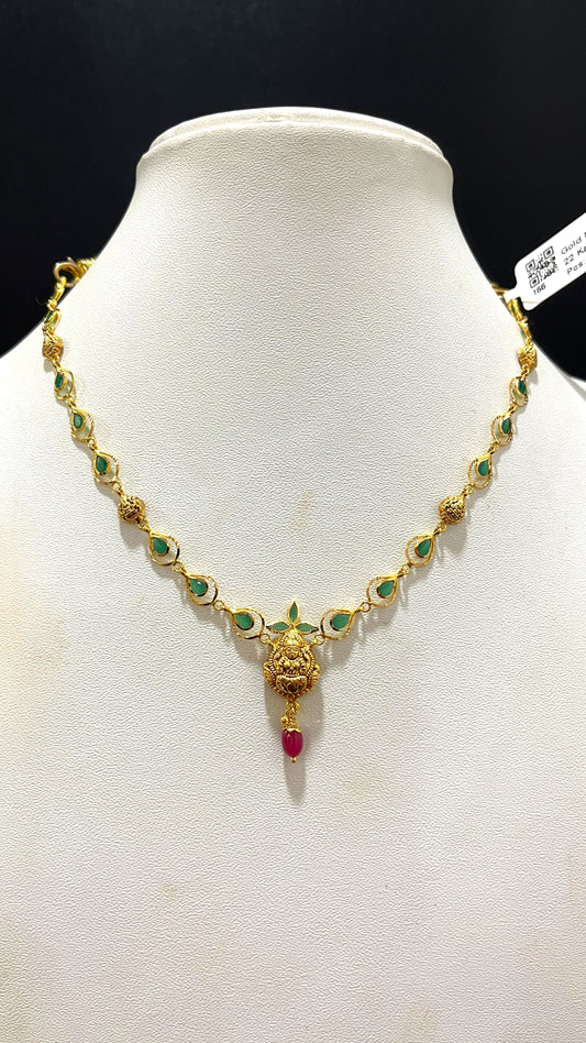 Saravana Jewellers 5.226gms NECKLACE 22K Yellow Gold