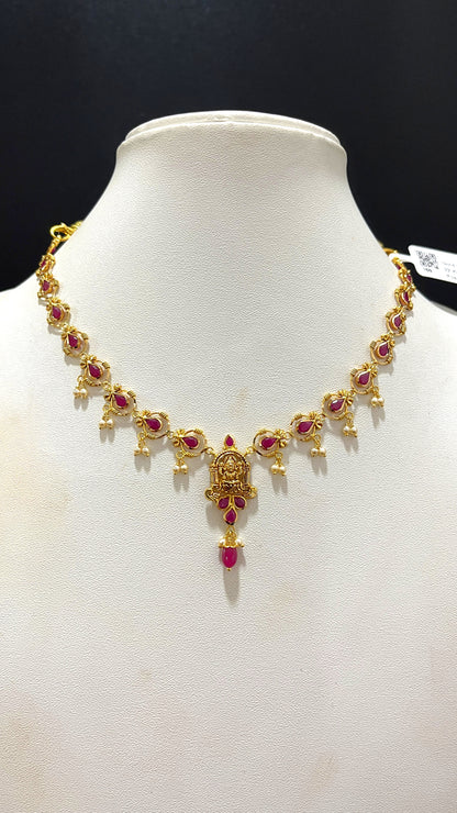 Saravana Jewellers 8.988gms NECKLACE 22K Yellow Gold