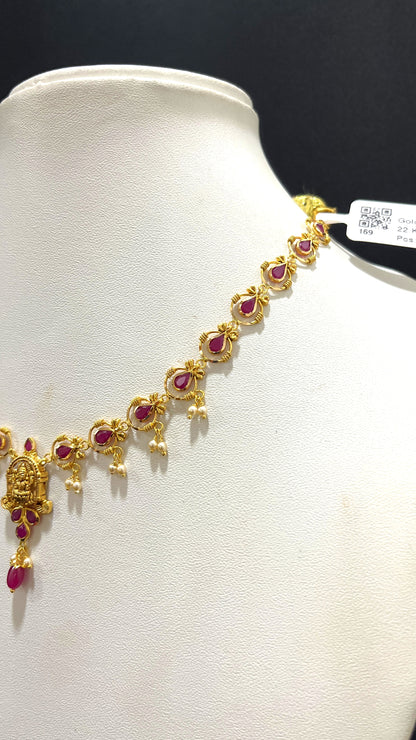 Saravana Jewellers 8.988gms NECKLACE 22K Yellow Gold