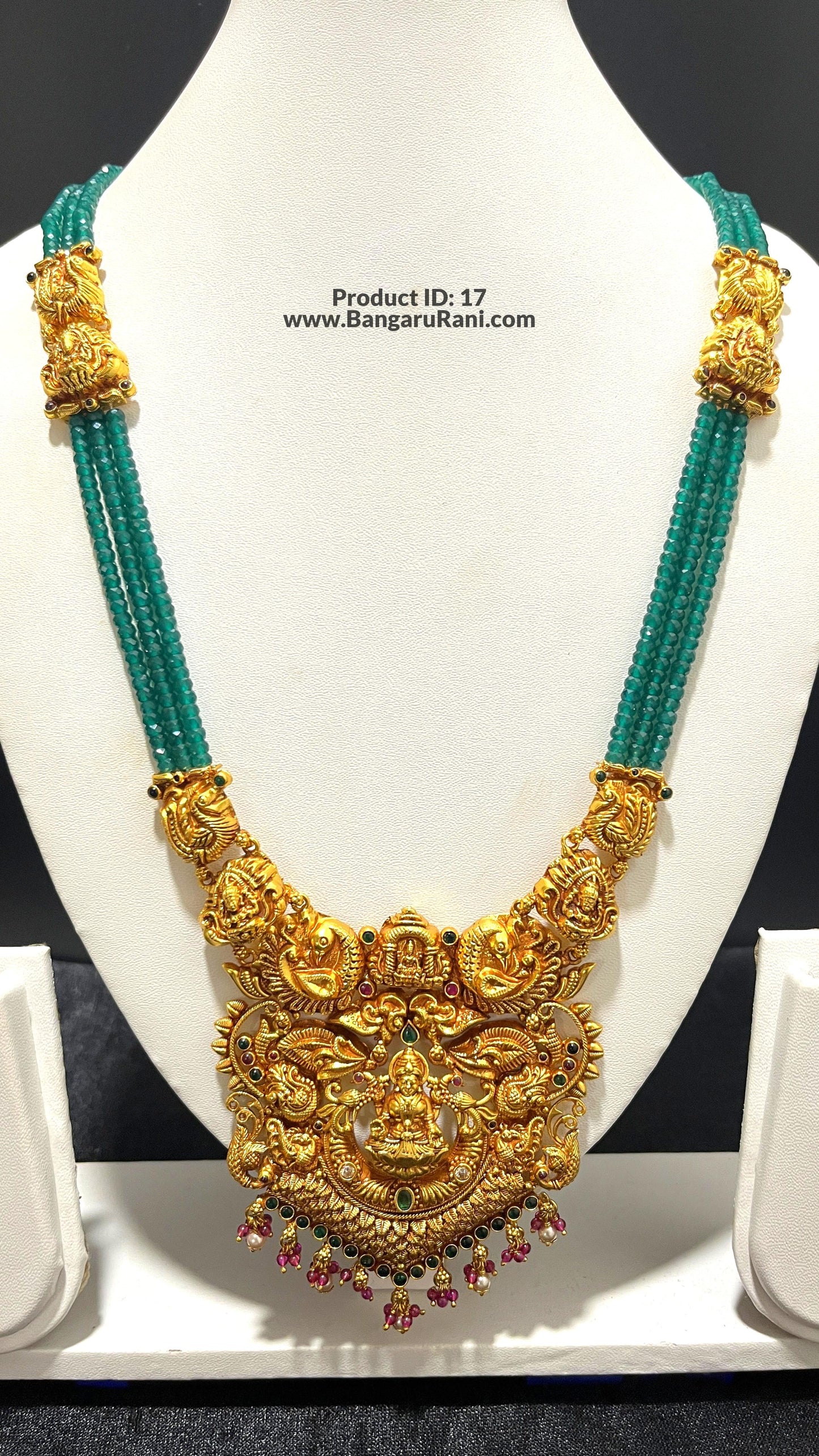 Saravana Jewellers 63.2gms SILVER HARAMS 916 Nakshi