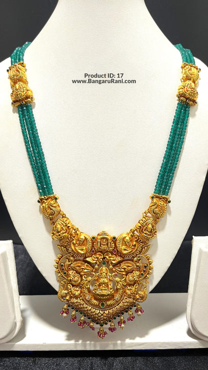 Saravana Jewellers 63.2gms SILVER HARAMS 916 Nakshi