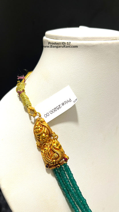 Saravana Jewellers 63.2gms SILVER HARAMS 916 Nakshi