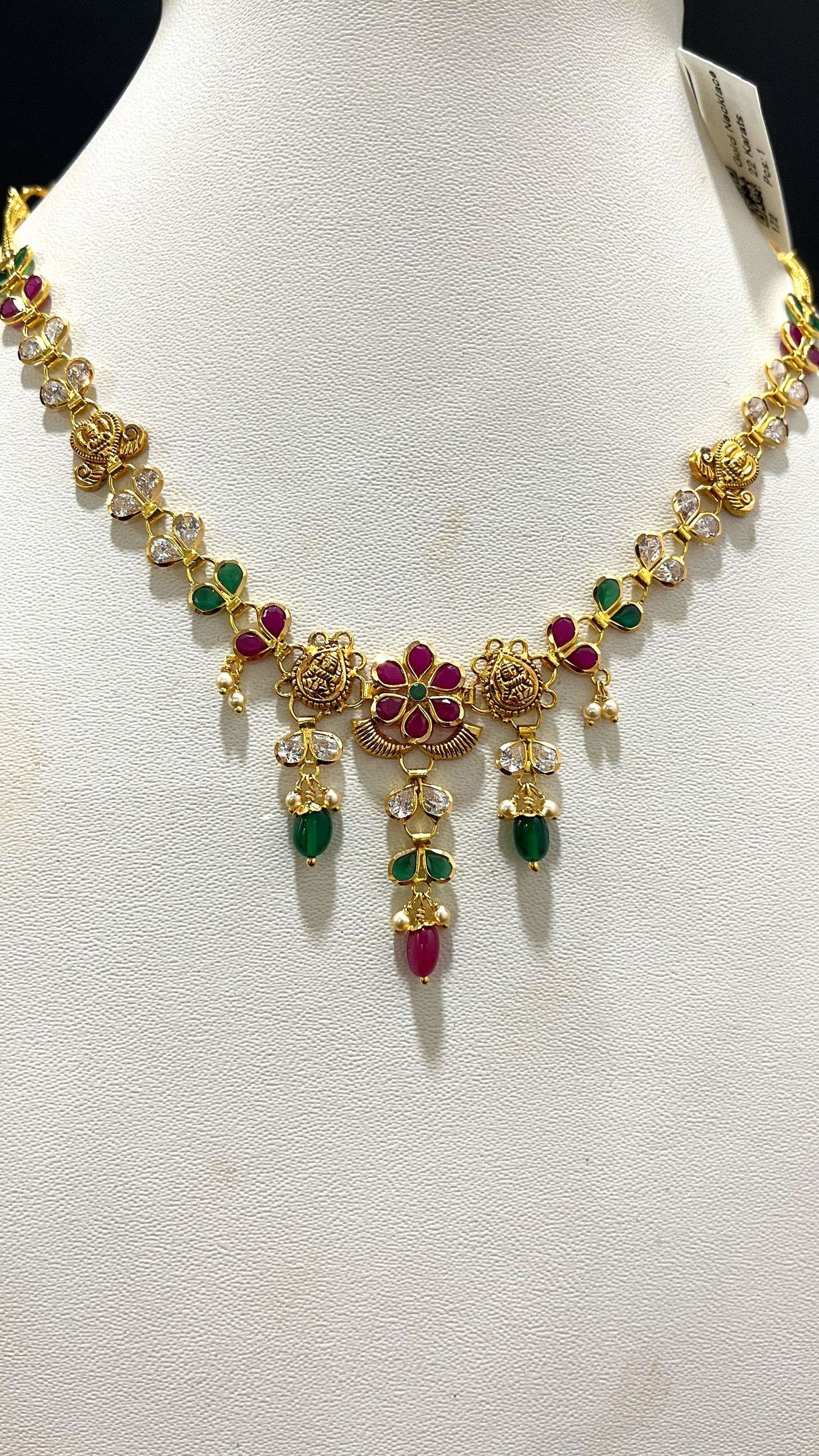 Saravana Jewellers 8.664gms NECKLACE 22K Yellow Gold