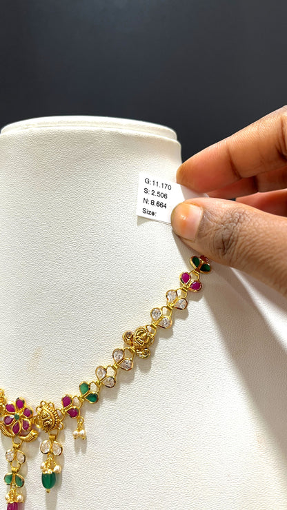 Saravana Jewellers 8.664gms NECKLACE 22K Yellow Gold