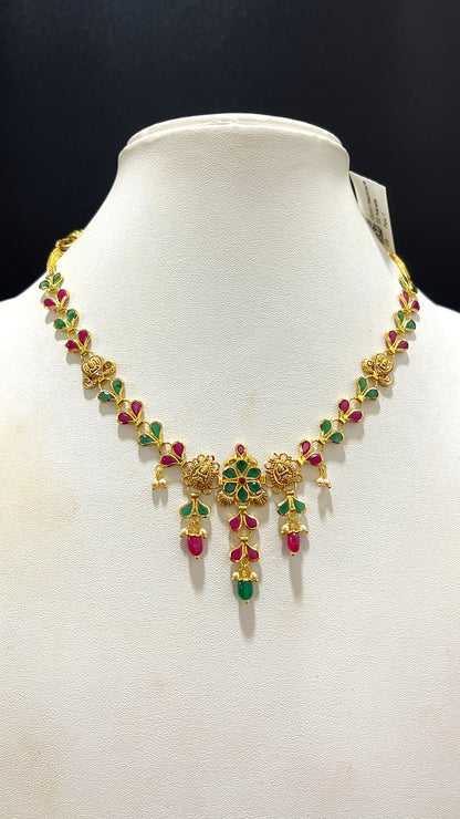 Saravana Jewellers 9.71gms NECKLACE 22K Yellow Gold
