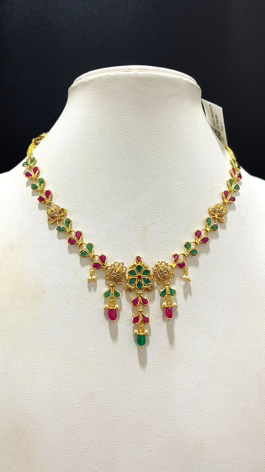 Saravana Jewellers 9.71gms NECKLACE 22K Yellow Gold
