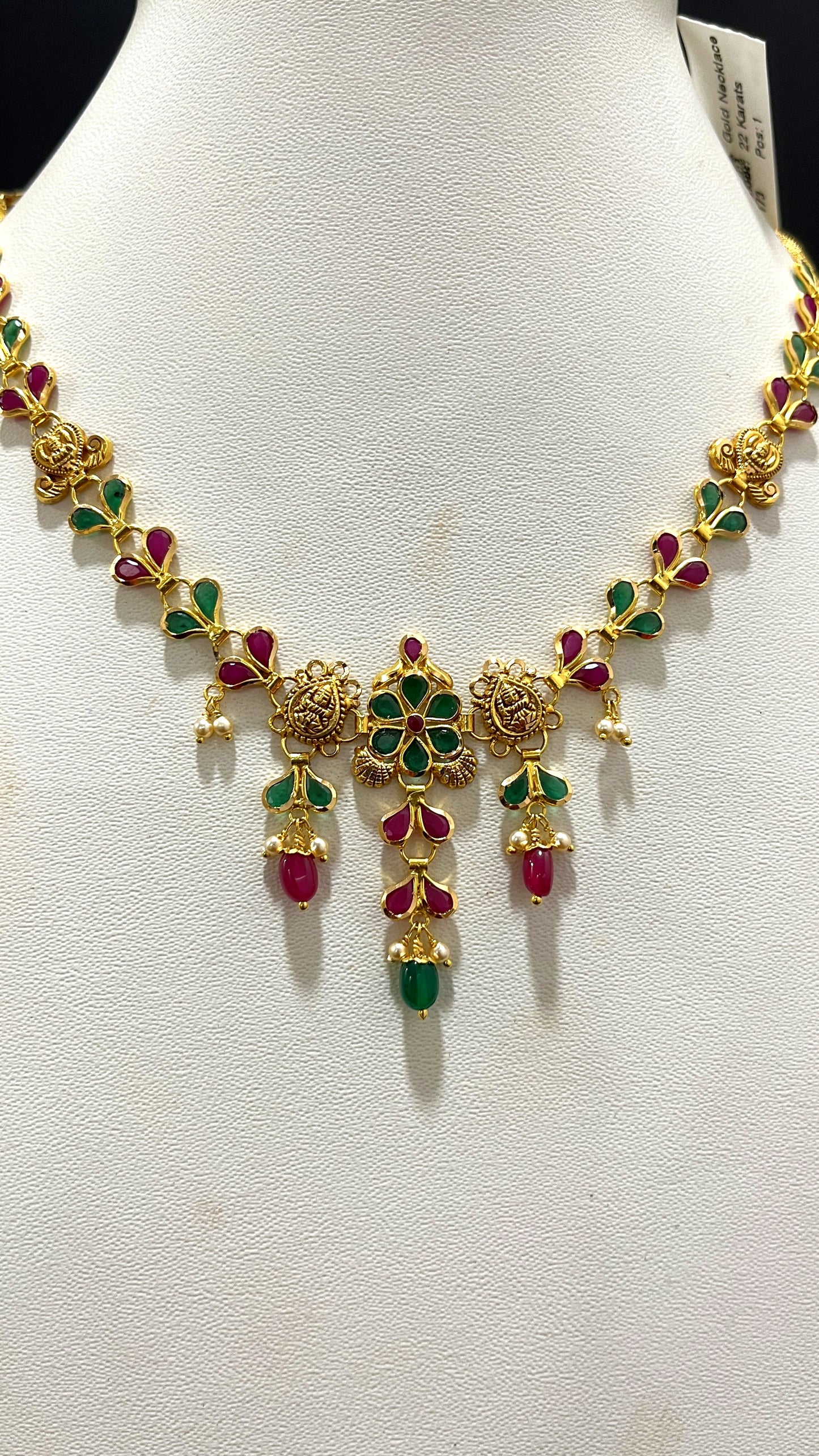 Saravana Jewellers 9.71gms NECKLACE 22K Yellow Gold