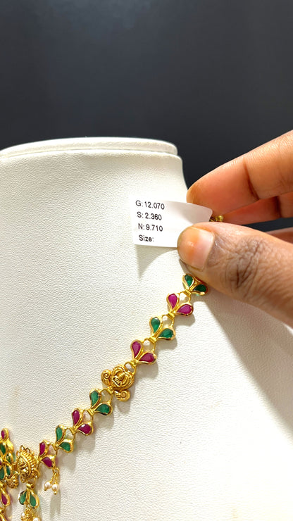 Saravana Jewellers 9.71gms NECKLACE 22K Yellow Gold