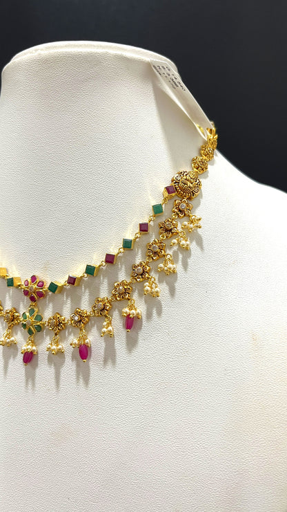 Saravana Jewellers 11.172gms NECKLACE 22K Yellow Gold