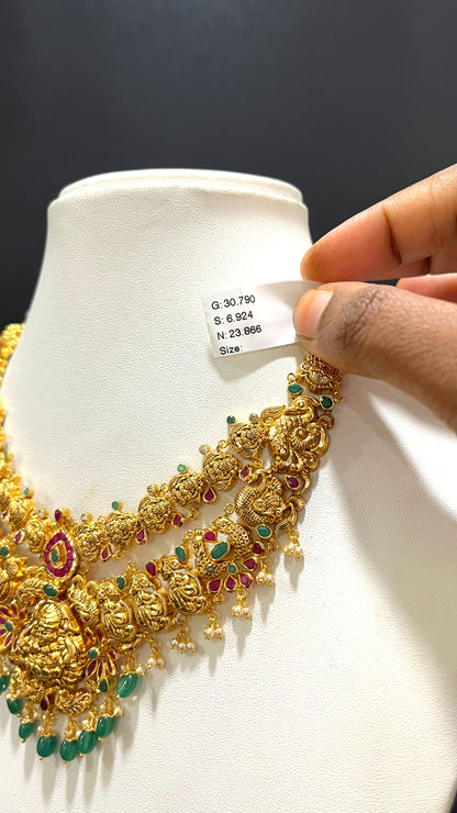 Saravana Jewellers 23.866gms NECKLACE 22K Yellow Gold