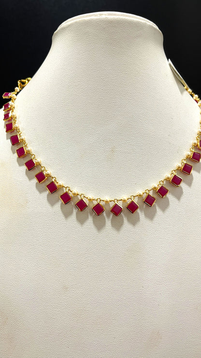 Saravana Jewellers 6.306gms NECKLACE 22K Yellow Gold