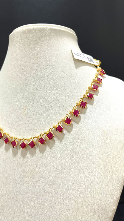 Saravana Jewellers 6.306gms NECKLACE 22K Yellow Gold