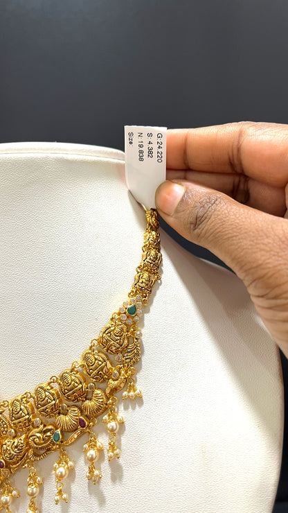 Saravana Jewellers 19.838gms NECKLACE 22K Yellow Gold