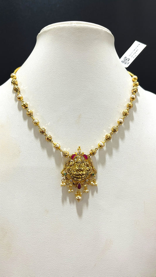 Saravana Jewellers 9.876gms NECKLACE 22K Yellow Gold