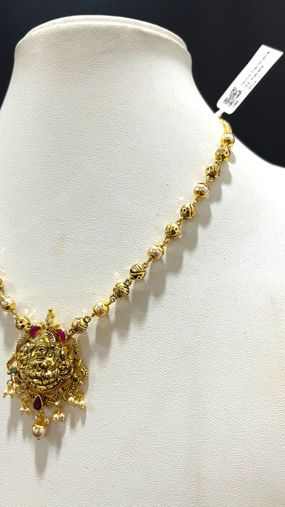 Saravana Jewellers 9.876gms NECKLACE 22K Yellow Gold