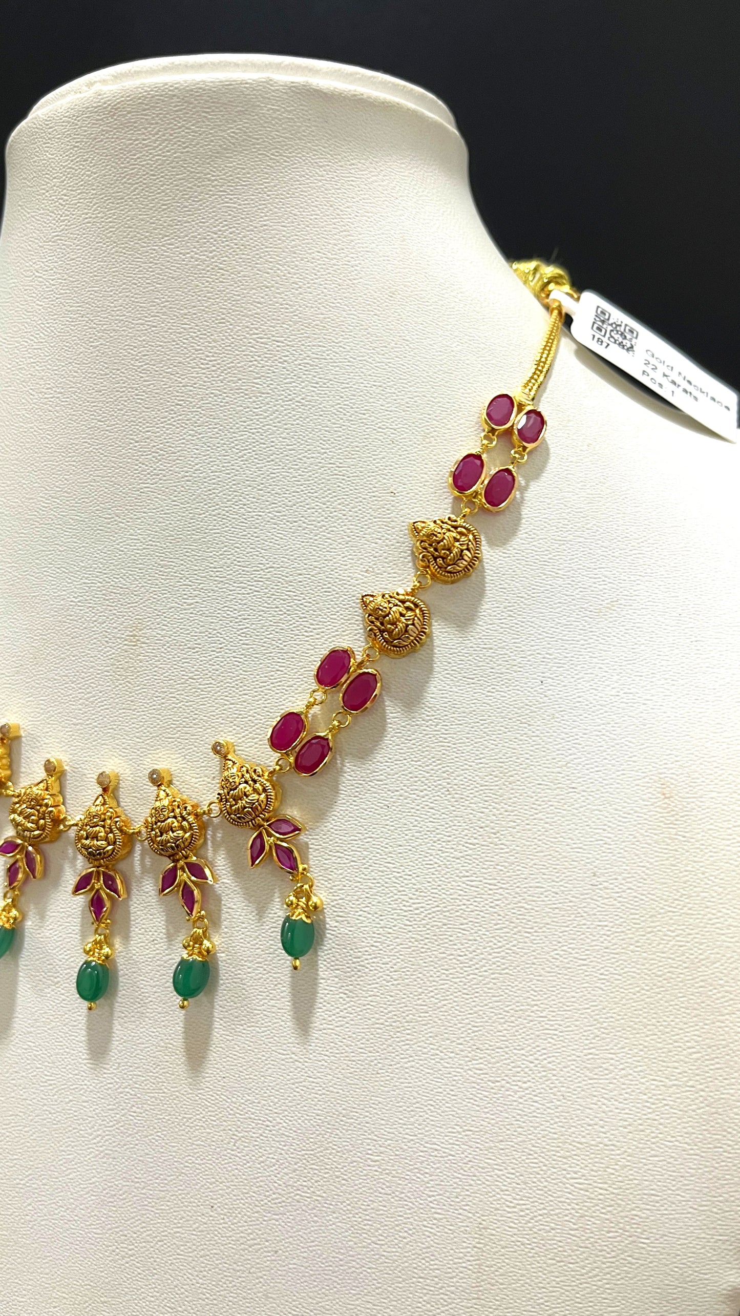 Saravana Jewellers 9.276gms NECKLACE 22K Yellow Gold