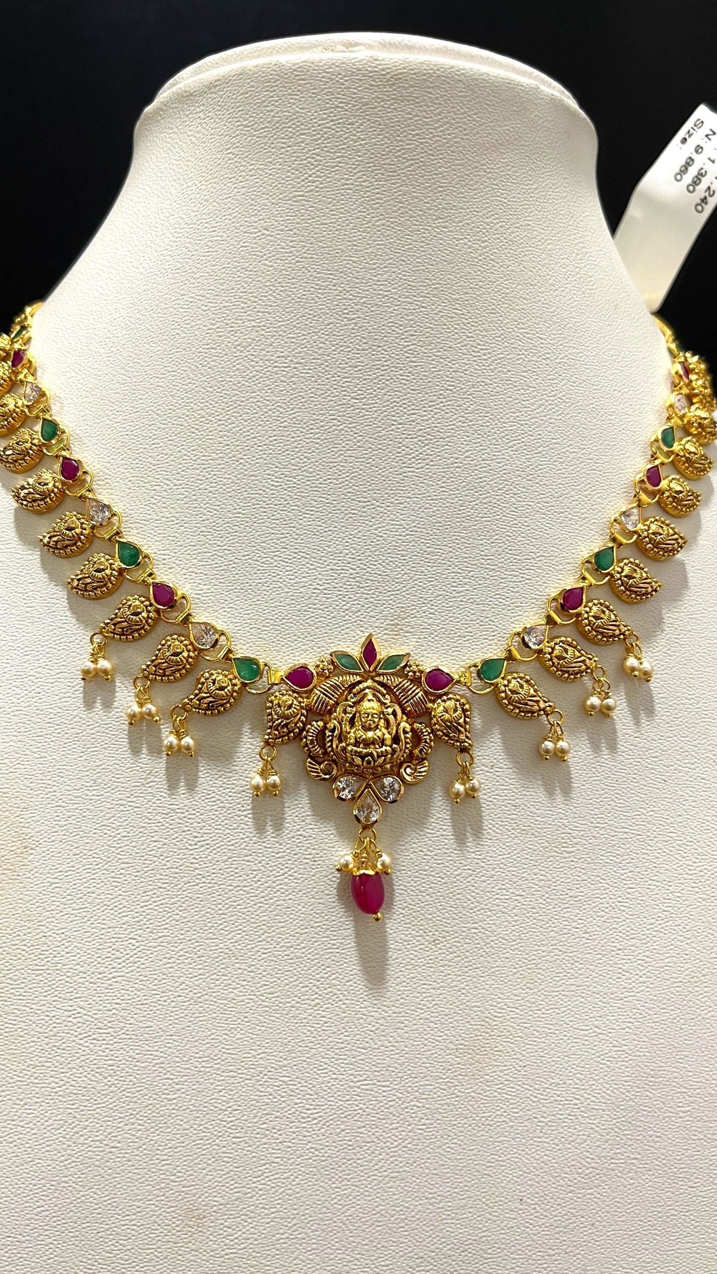 Saravana Jewellers 9.86gms NECKLACE 22K Yellow Gold