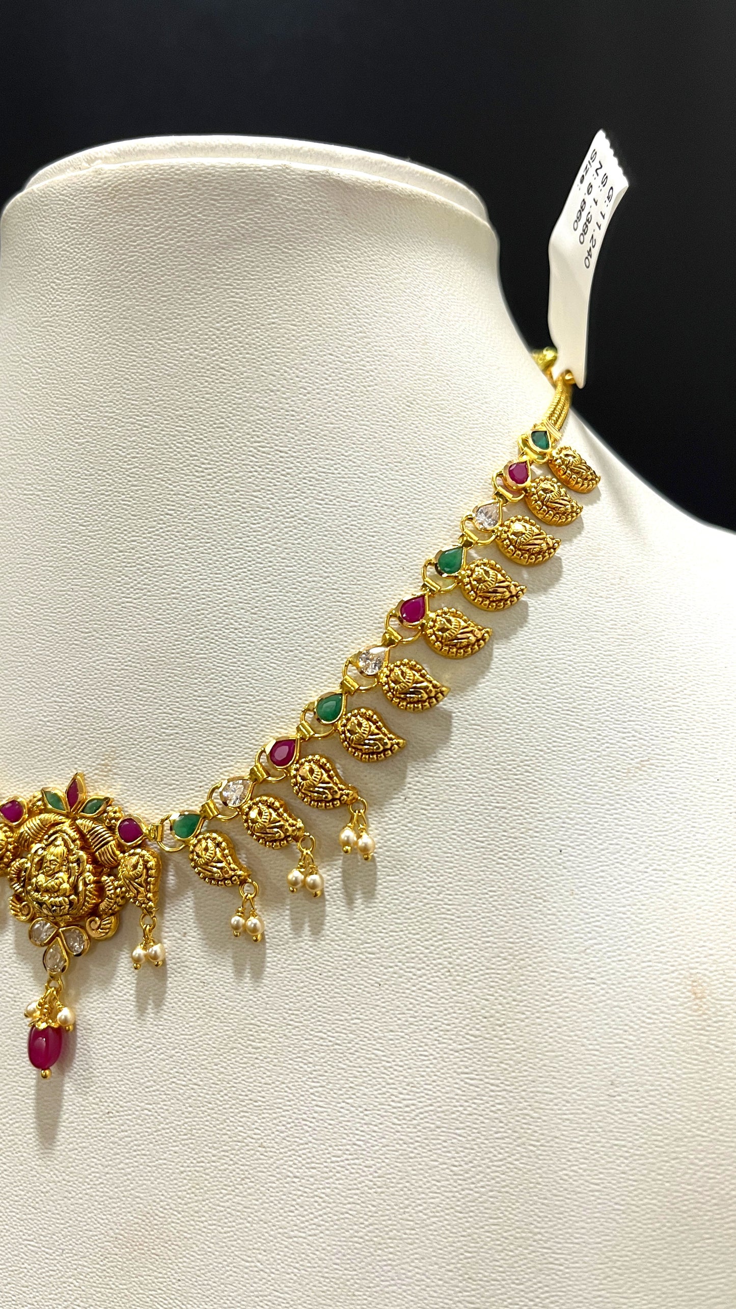 Saravana Jewellers 9.86gms NECKLACE 22K Yellow Gold