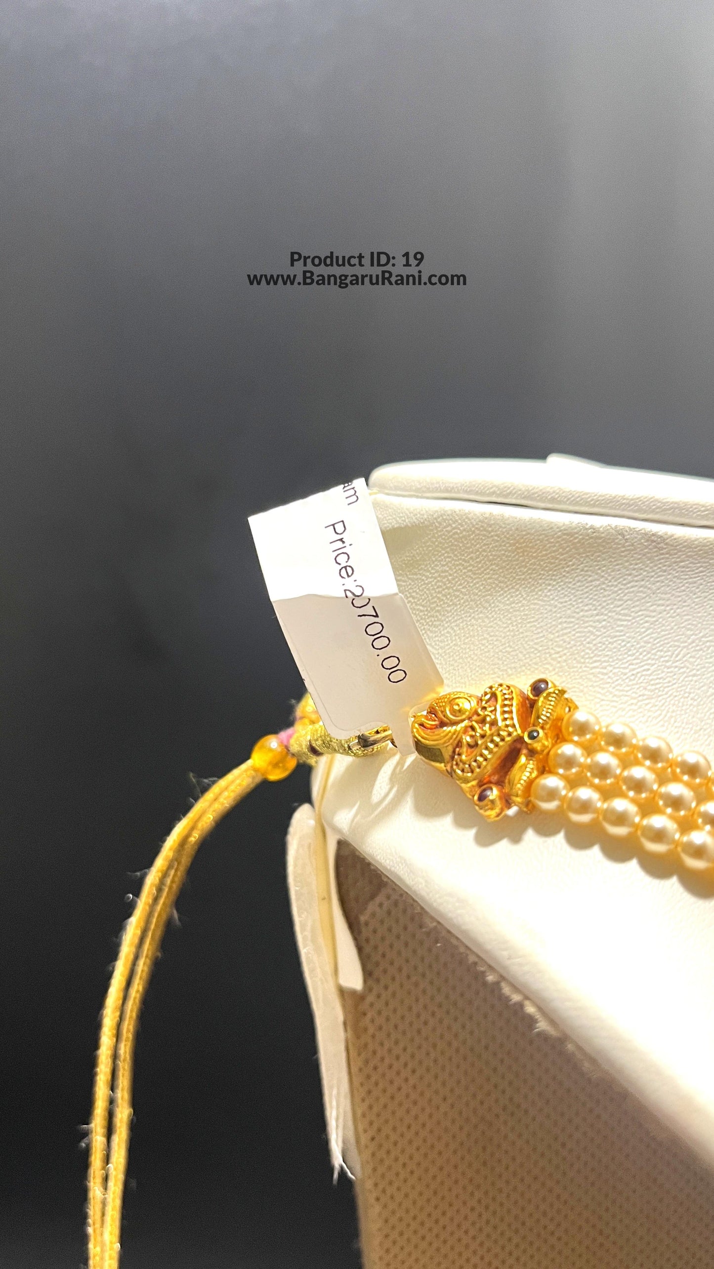 Saravana Jewellers 47.5gms SILVER HARAMS 916 Nakshi