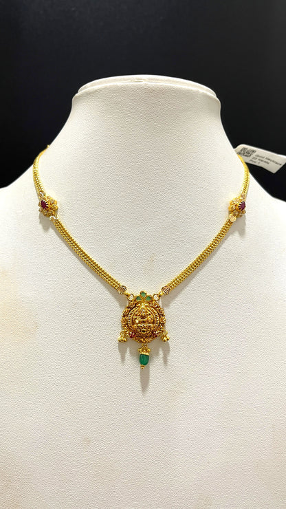 Saravana Jewellers 8.222gms NECKLACE 22K Yellow Gold