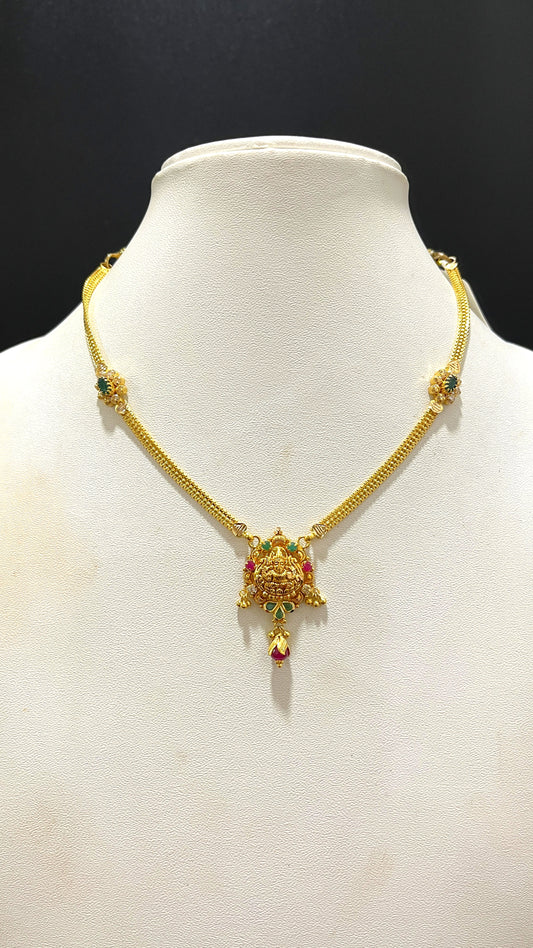 Saravana Jewellers 8.396gms NECKLACE 22K Yellow Gold
