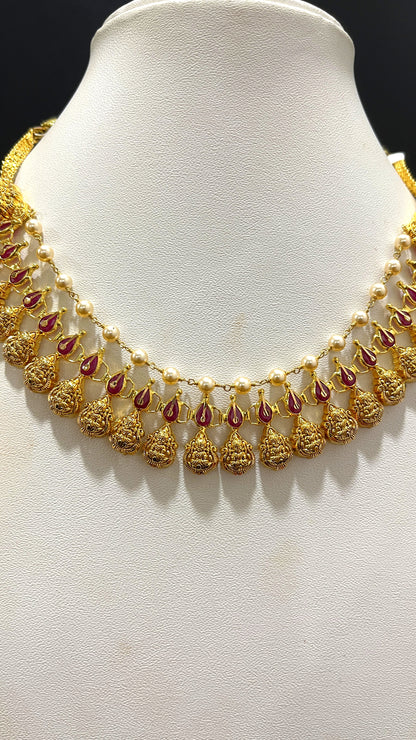 Saravana Jewellers 14.57gms NECKLACE 22K Yellow Gold