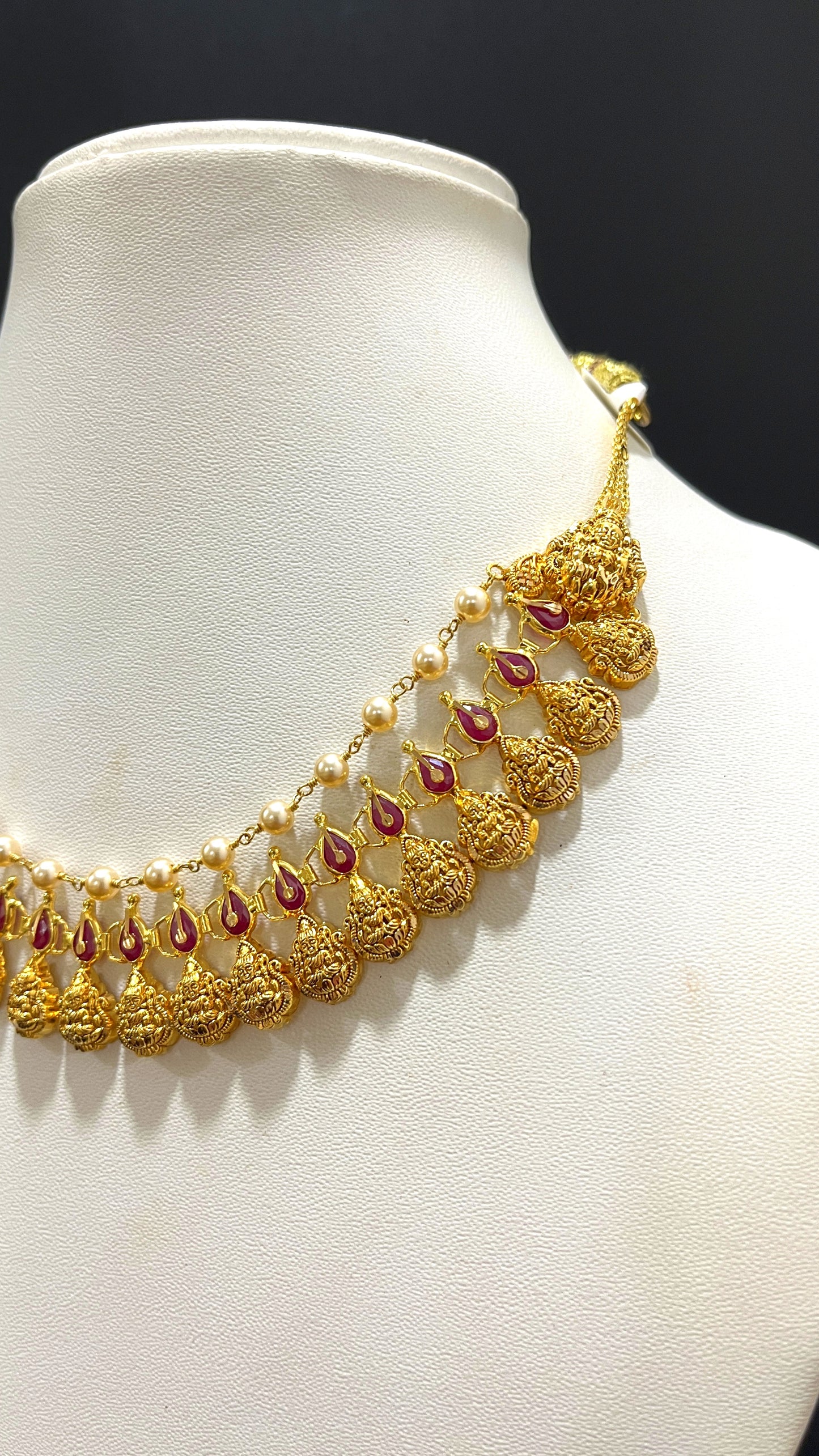 Saravana Jewellers 14.57gms NECKLACE 22K Yellow Gold