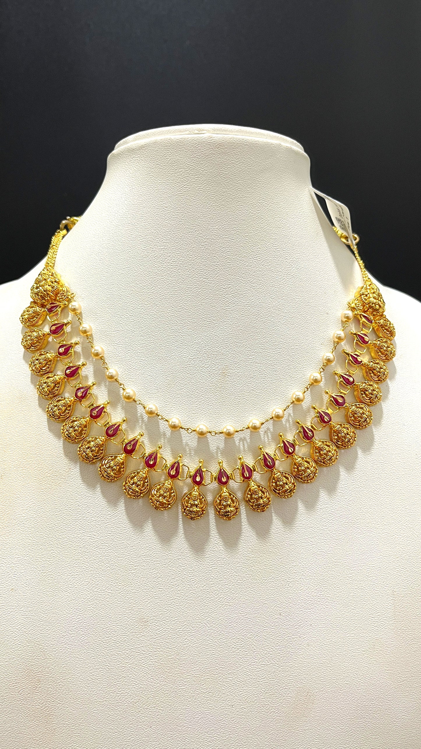 Saravana Jewellers 14.48gms NECKLACE 22K Yellow Gold
