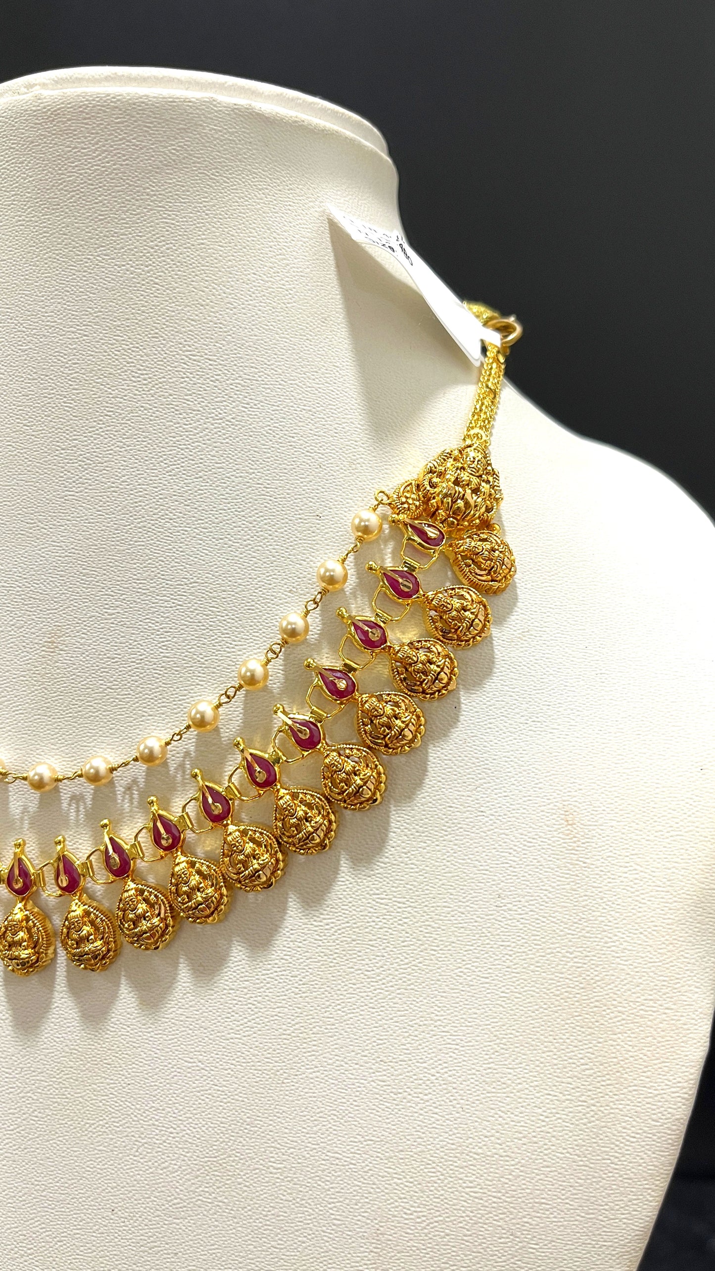 Saravana Jewellers 14.48gms NECKLACE 22K Yellow Gold