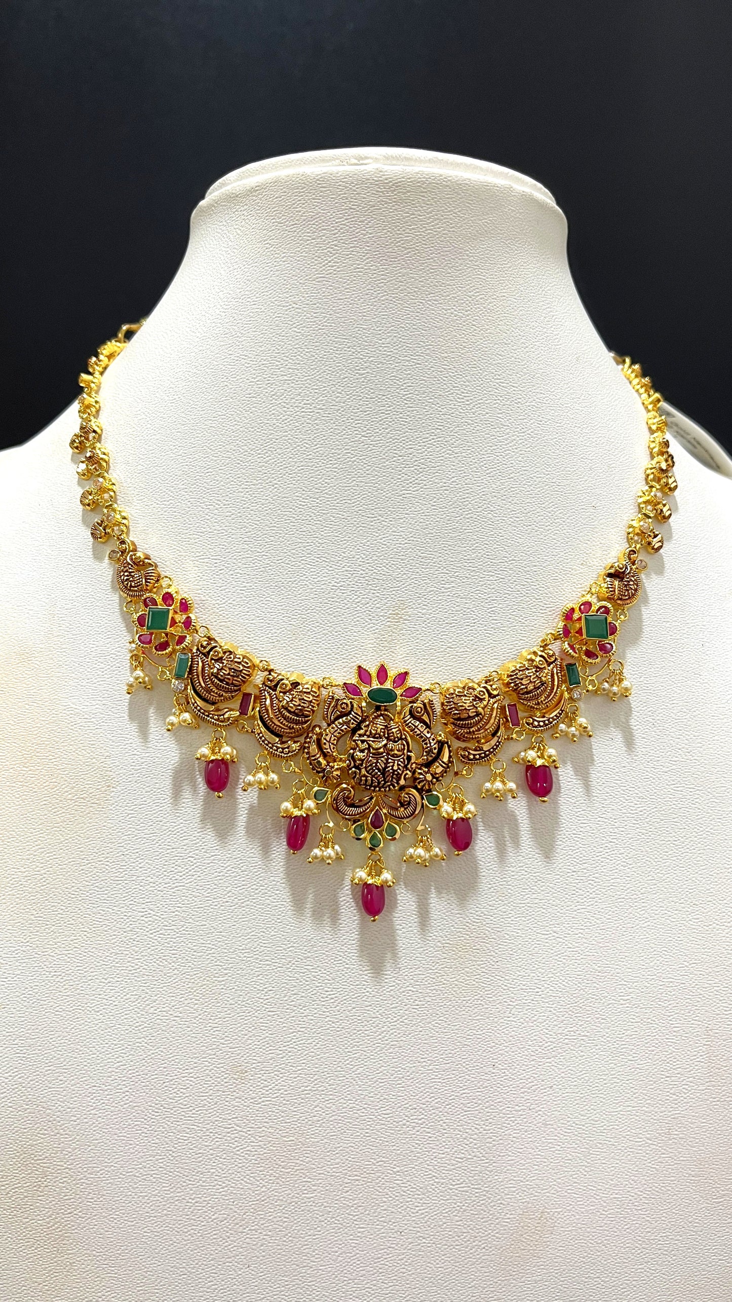 Saravana Jewellers 12.182gms NECKLACE 22K Yellow Gold